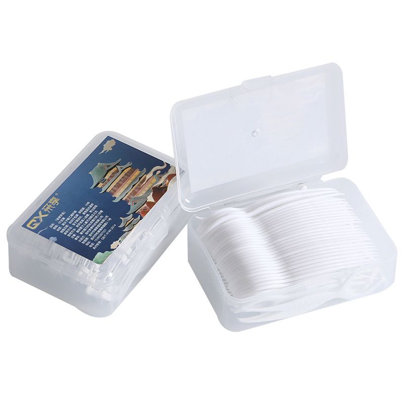 Enjoy Dental 50 Pieces Large Cleaning Disposable Picks Box Floss_voghion.com