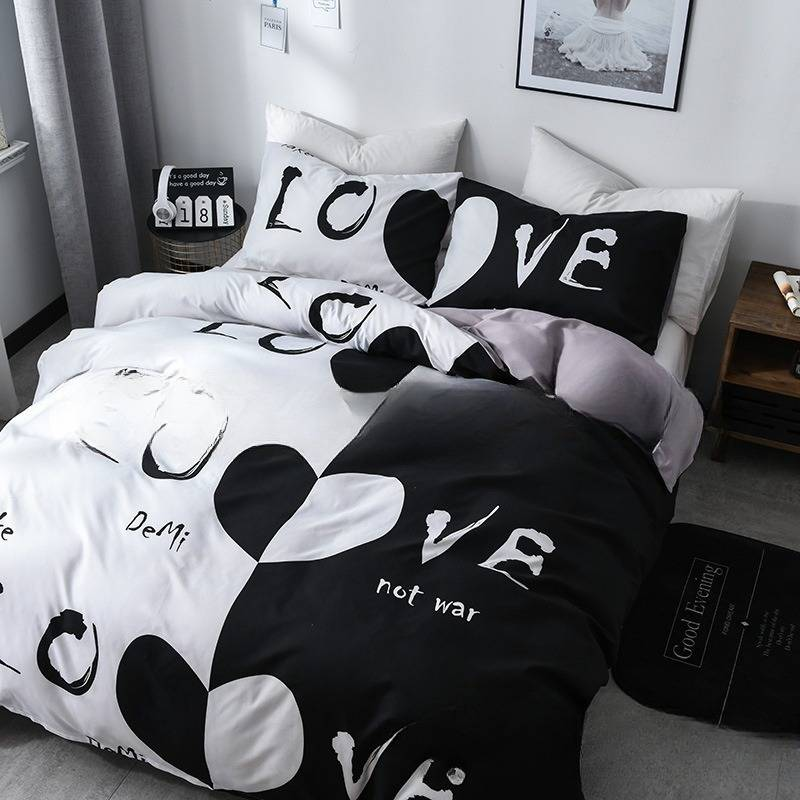 Home Textile Printing 3Piece Set Duvet Cover Set Full Size_voghion.com