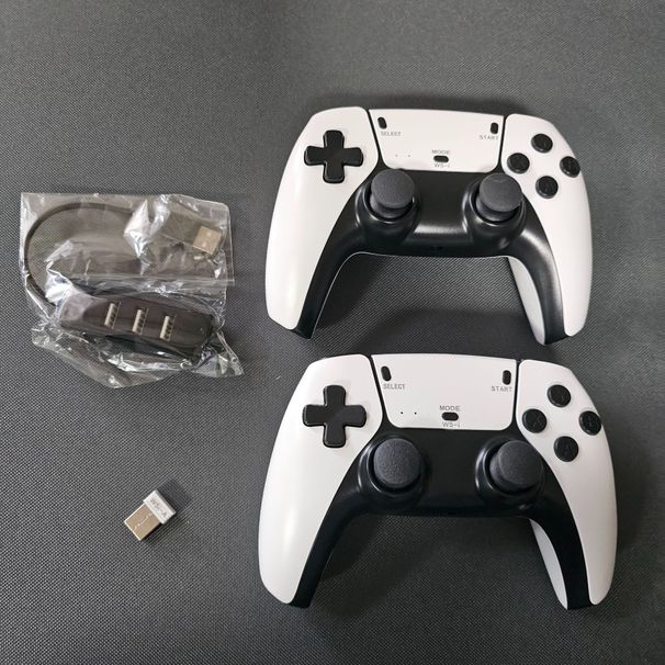 Wireless Dual-Handle Game Console M15 - 64GB Memory, HDMI Output, 2-Player Gaming, Compatible With TV & PS1 Arcade_voghion.com