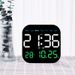 Nuevo reloj electrónico LED multifuncional para sala de estar, moderno, para colgar y colocar, de doble uso, 6650_voghion.com