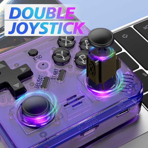 Νέο R35PLUS ανοιχτού κώδικα φορητό νοσταλγικό παιχνίδι arcade GBA για PS1_voghion.com