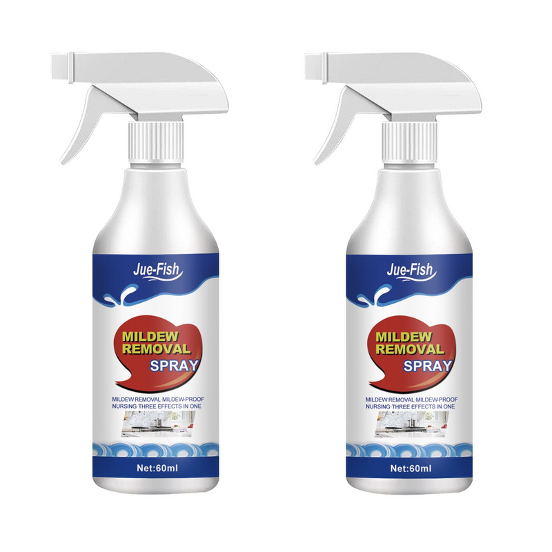 Jue-Fish Mildew Remover, Wall Toilet Wash Basin Mildew Removal Spray_voghion.com
