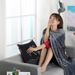 Cobertor de travesseiro multifuncional - Ultra macio e reversível (xale vestível, travesseiro de carro, manta de sofá, lã aconchegante para casa e viagem, ideia de presente)_voghion.com