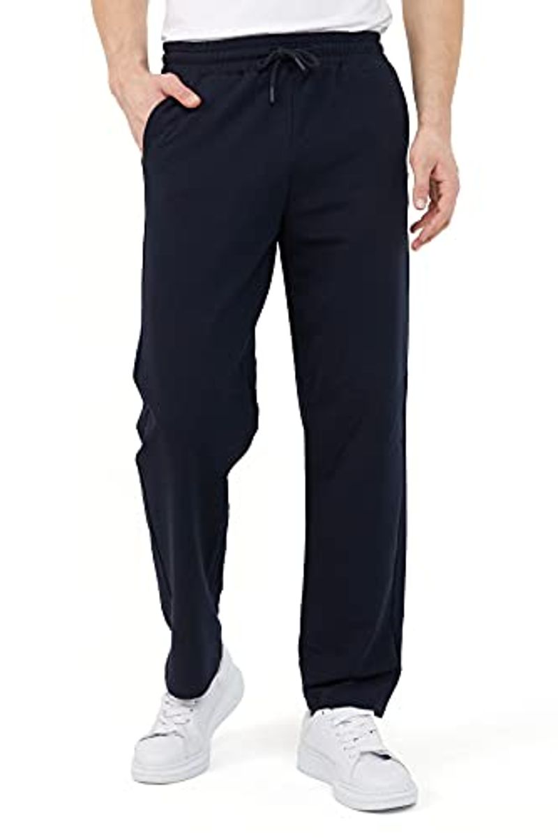 Comeor Trainingshose Baumwolle Lang Sport Jogger Trainingshose Herren Relaxhose_voghion.com