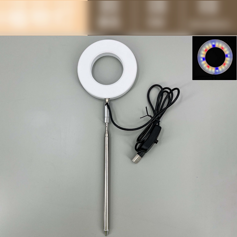 Full Spectrum Indoor Solar LED Plant Growth Lamp For Succulent Plants And Flowers Indoor Ground Mounted Retractable_voghion.com