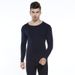 Completo intimo termico in cotone da uomo, mutandoni lunghi sottili, maglione in cotone all'ingrosso_voghion.com