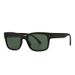modern retro narrow square sunglasses INS style street photography big-name polarized sunglasses RB2101_voghion.com