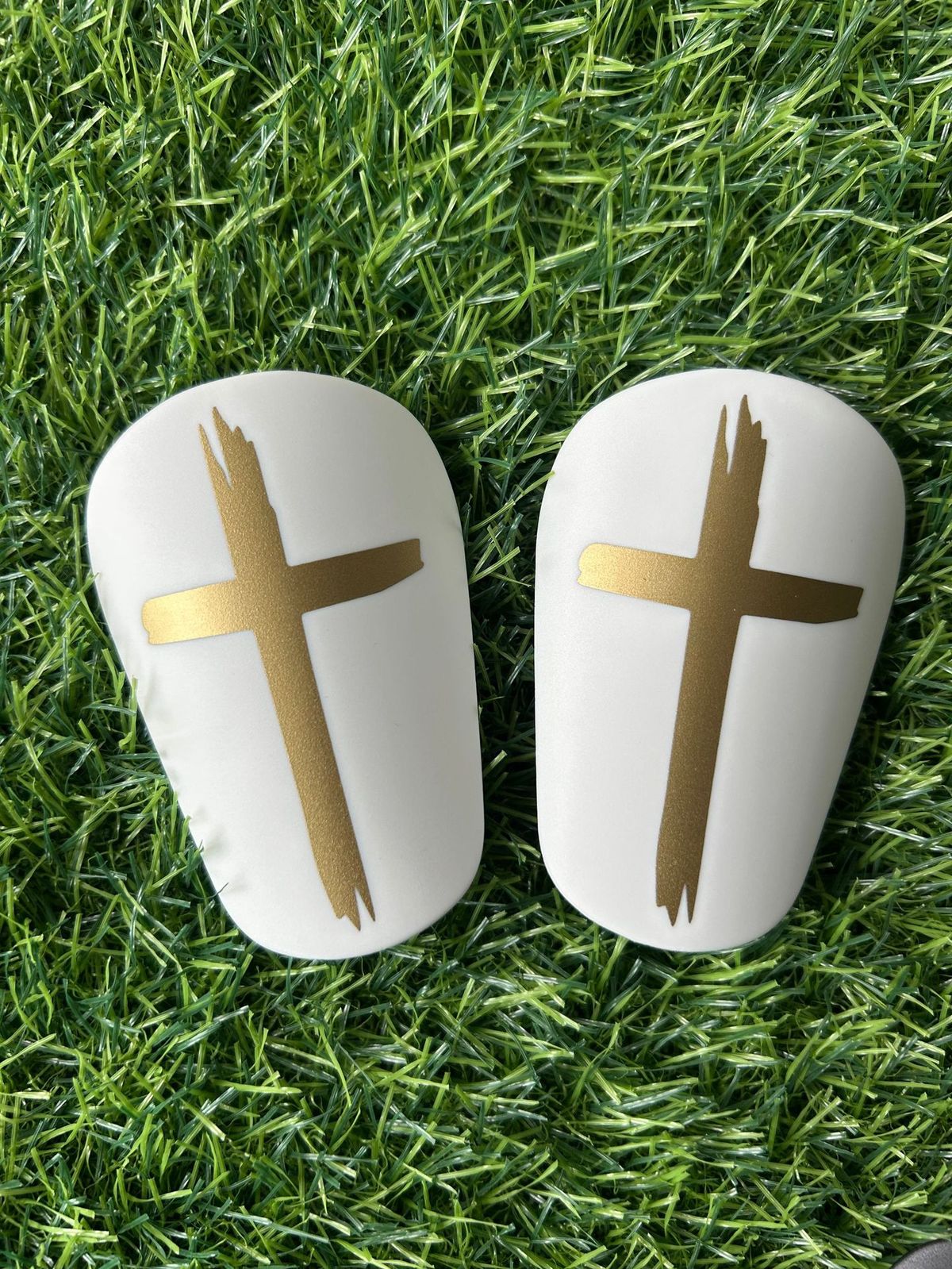 Mini parastinchi da calcio - Parastinchi da calcio leggeri con design a nido d'ape, attrezzatura protettiva per allenamento e partite (8 * 5 cm/10 * 6 cm)_voghion.com