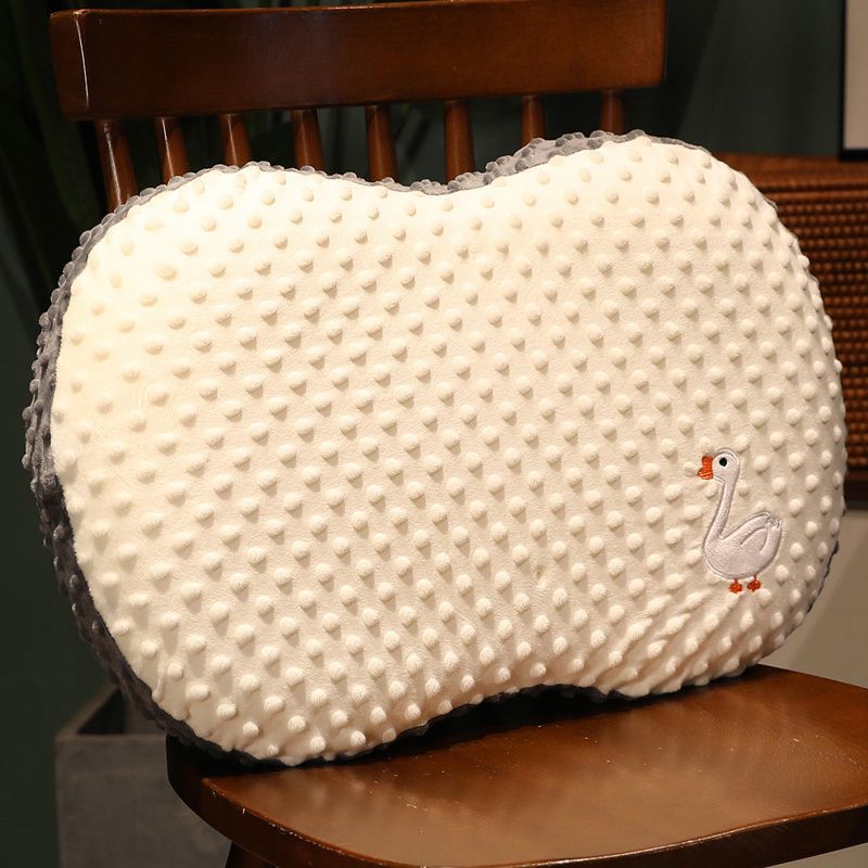 Cute Ultra Soft Cat Belly Pillow Neck Protection Memory Foam Non-Deformable Home Sleeping Student Dormitory Children_voghion.com