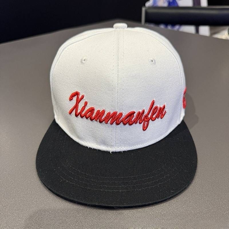 Men's Baseball Caps Hip Hop Hat Small Head Circumference Men's Baseball Cap Spring And Autumn Flat Brim Hat Street College Student Straight Hat_voghion.com