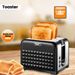 2-Slice Sandwich Toaster, Multifunction Breakfast Maker With Panini Press & Egg Poacher, EU Plug 700W Non-Stick_voghion.com