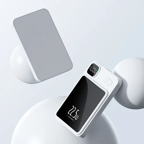Magnetic Wireless Power Bank 20000mAh With PD22.5W Fast Charging, Slim Portable External Battery For IPhone & Android, Compatible With MagSafe_voghion.com