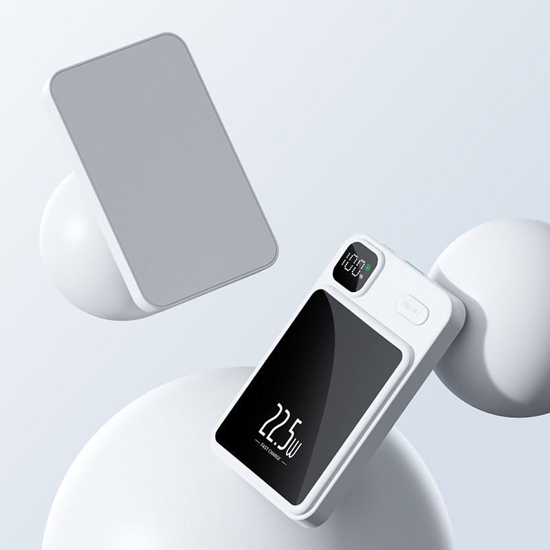 Magnetic Wireless Power Bank 20000mAh With PD22.5W Fast Charging, Slim Portable External Battery For IPhone & Android, Compatible With MagSafe​_voghion.com