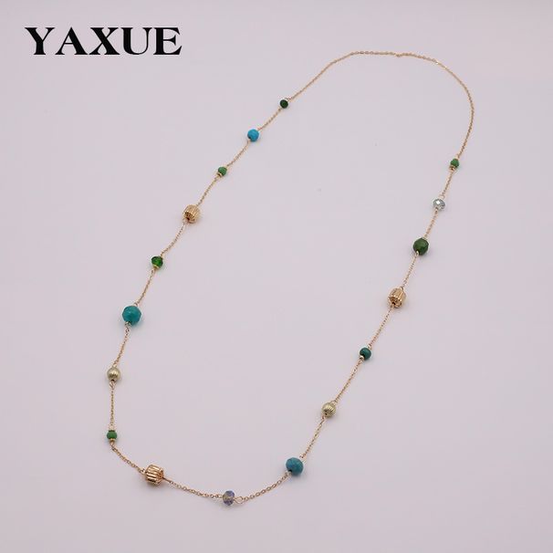 Fashionable Stylish Long Necklace For Women With Unique Design And Versatile Appeal_voghion.com