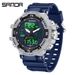 Unisex Digital Analog Watch With Alarm, Countdown, Dual Time, Waterproof & Glow-in-the-Dark For Casual & Sports Personality Watch_voghion.com
