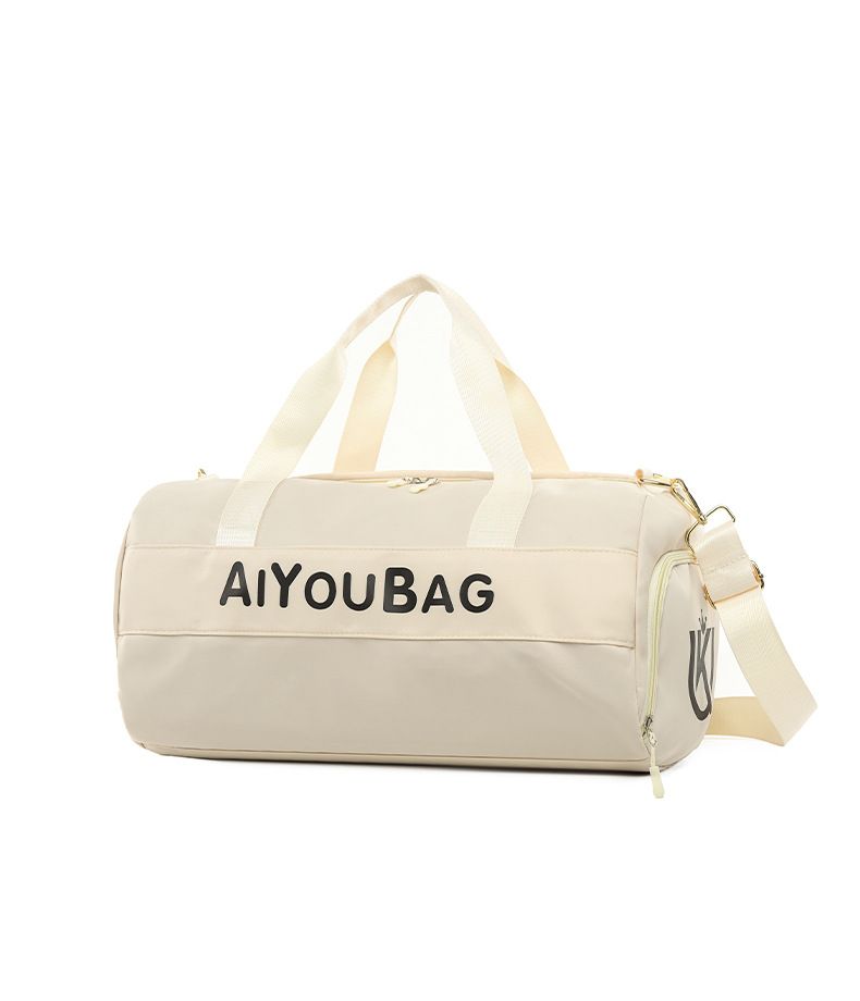 Bolso de viaje de tendencia informal de estilo coreano, bolso de yoga de gran capacidad, bolso de fitness, mochila multifuncional de moda para deportes al aire libre_voghion.com