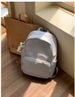 school Style Simple And Casual Waterproof Oxford Cloth Large Capacity Backpack_voghion.com