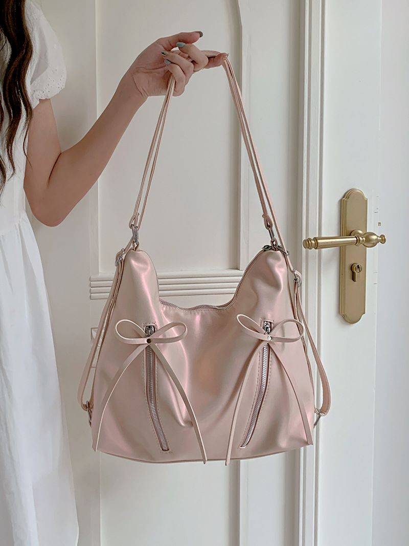 Csíj alakú női hátizsák 2024 új divatos koreai hordtáska alkalmi, nagy kapacitású, egy vállon_voghion.com