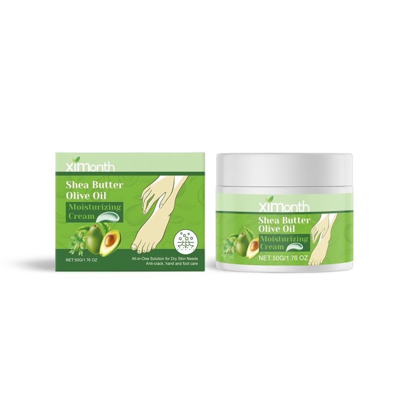 ximonth Avocado Olive Oil Gentle Nourishing Skin Moisturizing Foot Care Cream_voghion.com