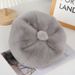 Berretto in pelliccia di visone ispessito con grande circonferenza della testa, cappello caldo autunnale invernale da donna, ottagonale e rotondo_voghion.com