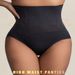 Nahtlose, hochtaillierte Shapewear für die Zeit nach der Geburt – Bauchkontrolle, Po-Lifting und glättende Unterwäsche in Nude und Schwarz_voghion.com