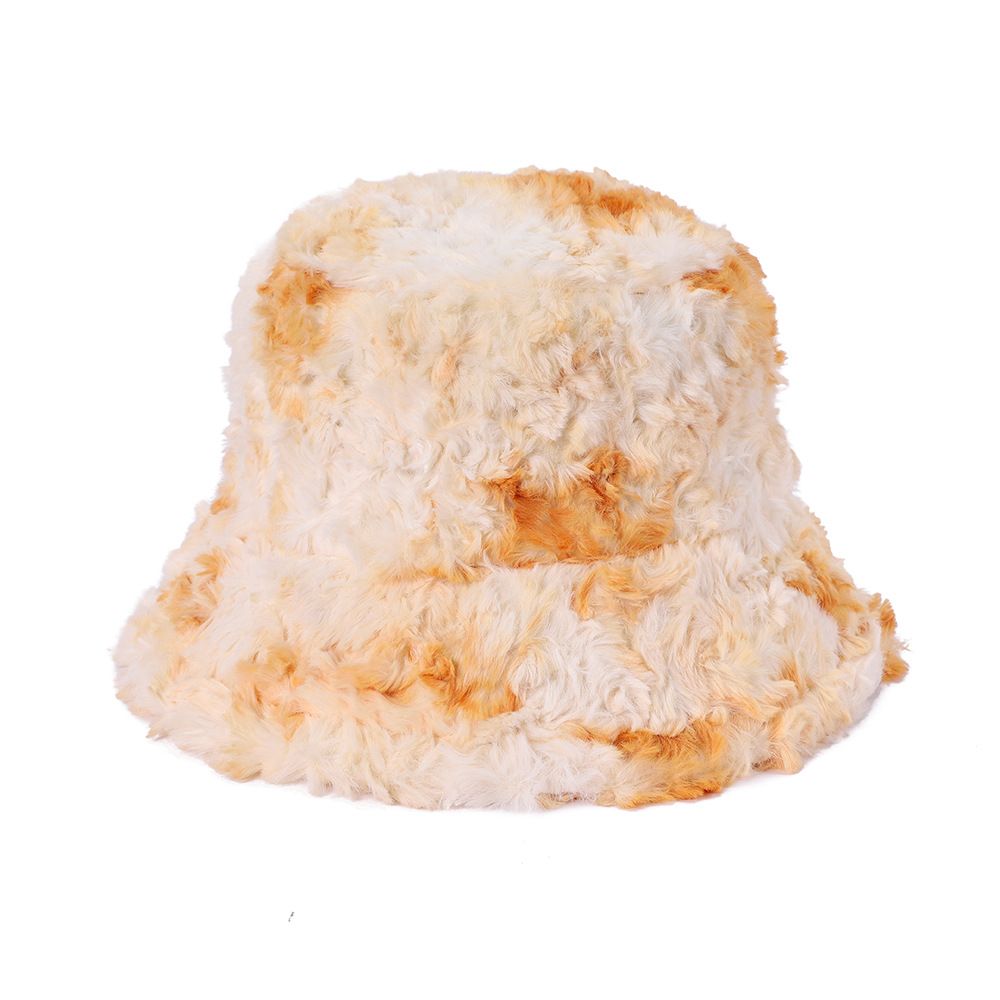 Cappello invernale in pelle di agnello, stile coreano, alla moda, tie-dye, caldo, all'ingrosso, resistente al freddo, lavorato a maglia_voghion.com