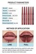 Lip Outlining Lip Line Pen, Long-lasting And Easy To Color, Matte Velvet Lip Pen, Full Support_voghion.com