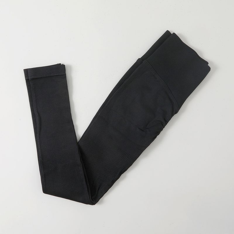 threaded hip-lifting yoga pants, quick-drying body shaping pants, moisture wicking, high-elastic yoga pants that show hips_voghion.com