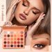 Lidschatten MAFFICK 30 Farben Lidschattenpalette Make-up Matte Perlglanz Aufhellende Palette Langlebige Mehrfarbige Integrierte Palette_voghion.com