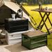 Utomhusfällbar låda, träskydd, multifunktionell camping, hemmabruk, bagagerumsförvaring_voghion.com