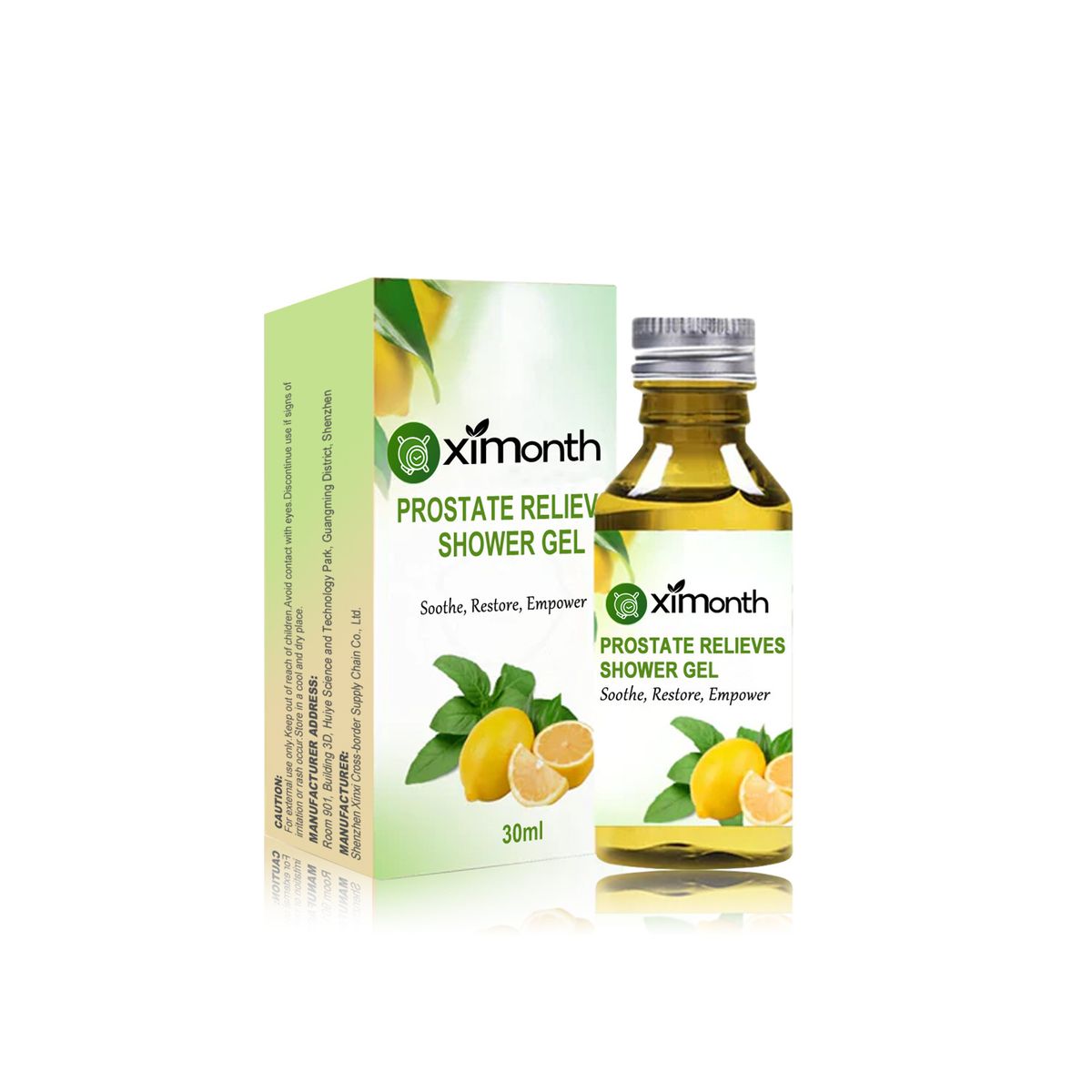 Moški gel za prhanje z dolgotrajnim vonjem, vlažilnimi, osvežilnimi in proti srbečimi lastnostmi. Masaža in nega telesa in kože._voghion.com