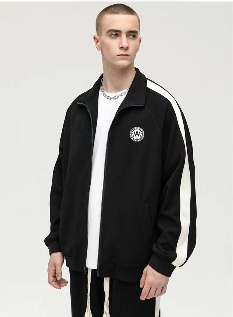 Giacca sportiva da uomo autunno e inverno 2023, un set di abbigliamento sportivo casual di alta qualità con stampa alla moda_voghion.com