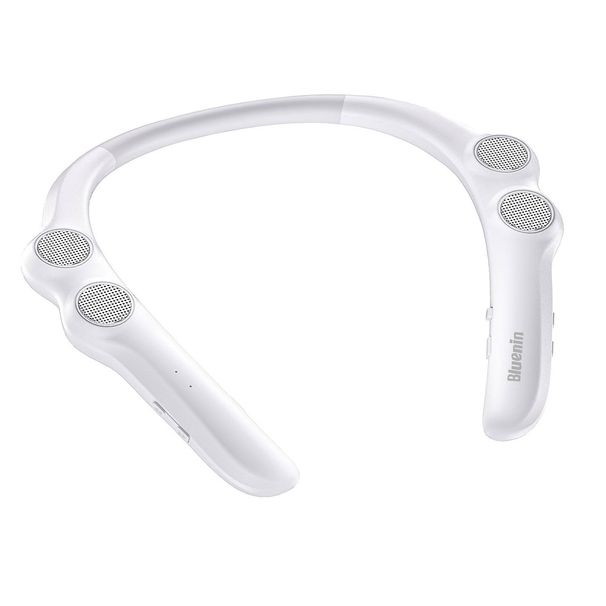 Bluetooth5.0 Wearable Neckband Speaker CVC8.0 9D Stereo Wireless Headphone Portable Subwoofer For Game Outdoor Sports Running_voghion.com