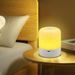 Luce notturna ricaricabile con telecomando touch touch, ausilio per l'alimentazione del bambino, atmosfera per la camera da letto, lampada da comodino_voghion.com