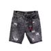Herren-Distressed-Jeansshorts mit Stickerei – Sommerliche, lässige Streetwear-Stretch-Shorts in mittlerer Länge für Männer_voghion.com
