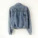 Women's Jackets Pearl Beading Short Denim Women Wash Long Sleeve Vintage Casual Jean Jacket Coat Jeans 5xl_voghion.com