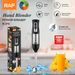 RAF Handheld Elektrische Blender, RVS Staafmixer voor de Keuken, Multifunctioneel Kookgereedschap voor Soepen, Sauzen en Smoothies_voghion.com