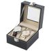 Watch Storage Box 2-position Watch Box Watch Storage Box Watch Packaging Box Leather Box 2-cell Multi-function Storage Box_voghion.com