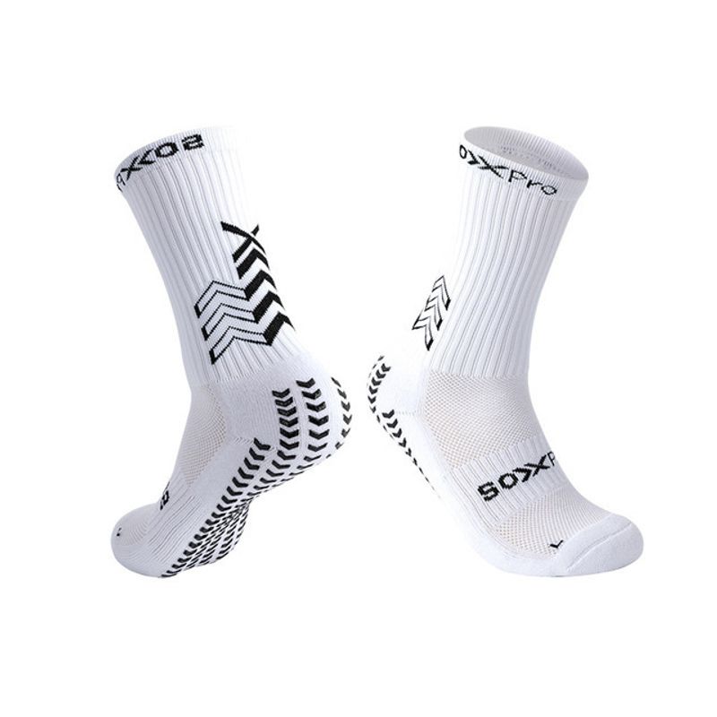 I calzini da calcio SOX sono popolari oltre confine. Calzini sportivi antiscivolo a tubo medio da uomo e da donna e calzini da yoga._voghion.com