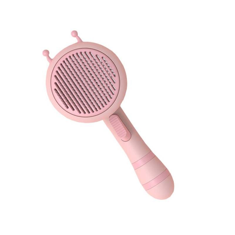 Cepillo de aguja de masaje para quitar el pelo de los gatos con peine de abeja_voghion.com