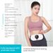 Rechargeable Heating Massage Belt With Pulsation & Vibration - Adjustable Waist Support For Home & Office Use_voghion.com