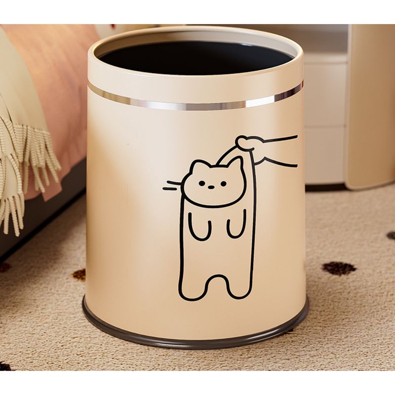 Creative Cute Cat Trash Can Double Bin Household New Model Living Bedroom High Appearance Children's Room Cartoon_voghion.com
