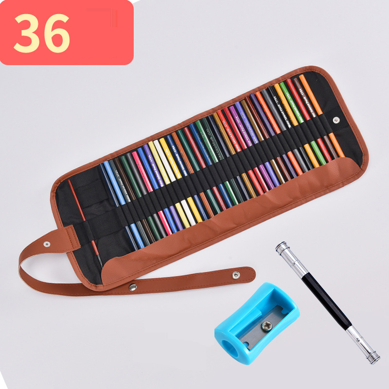 Professional 72-Colors Colored Pencils Set With Wooden Case, Ideal For Students & Artists, Includes 48/50/72 Vibrant Shades_voghion.com