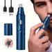 Men's And Women's Rechargeable Nose And Ear Hair Trimmer - Painless Facial And Eyebrow Trimming, USB Charging_voghion.com