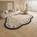 Cloud-Shaped Fluffy Rug - Waterproof & Stain-Resistant Living Room Carpet, Easy-Wipe Soft Floor Mat For Bedside & Nursery_voghion.com