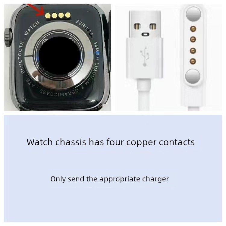 Huaqiang North Kablosuz Şarj Manyetik Akıllı Saat_voghion.com