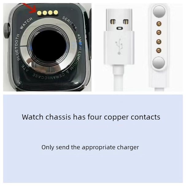 Huaqiang North Kablosuz Şarj Manyetik Akıllı Saat_voghion.com