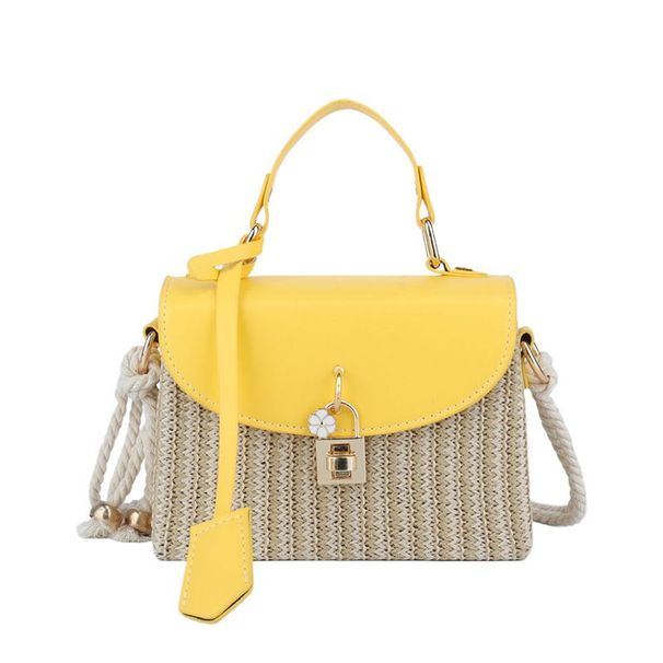Designer Free Shipping 2025 New Fashion Commuting Small Square Premium Texture Woven Single Shoulder Crossbody Bag For_voghion.com