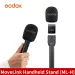 ML-H trådlös mikrofon Handhållet stativ Handtagsfäste för Godox Movek M1/M2/UC1 Professional Mic_voghion.com