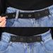 HOT Belts for Women Buckle-free Elastic Invisible Jeans Belt Without Buckle Easy Men Stretch No Hassle_voghion.com